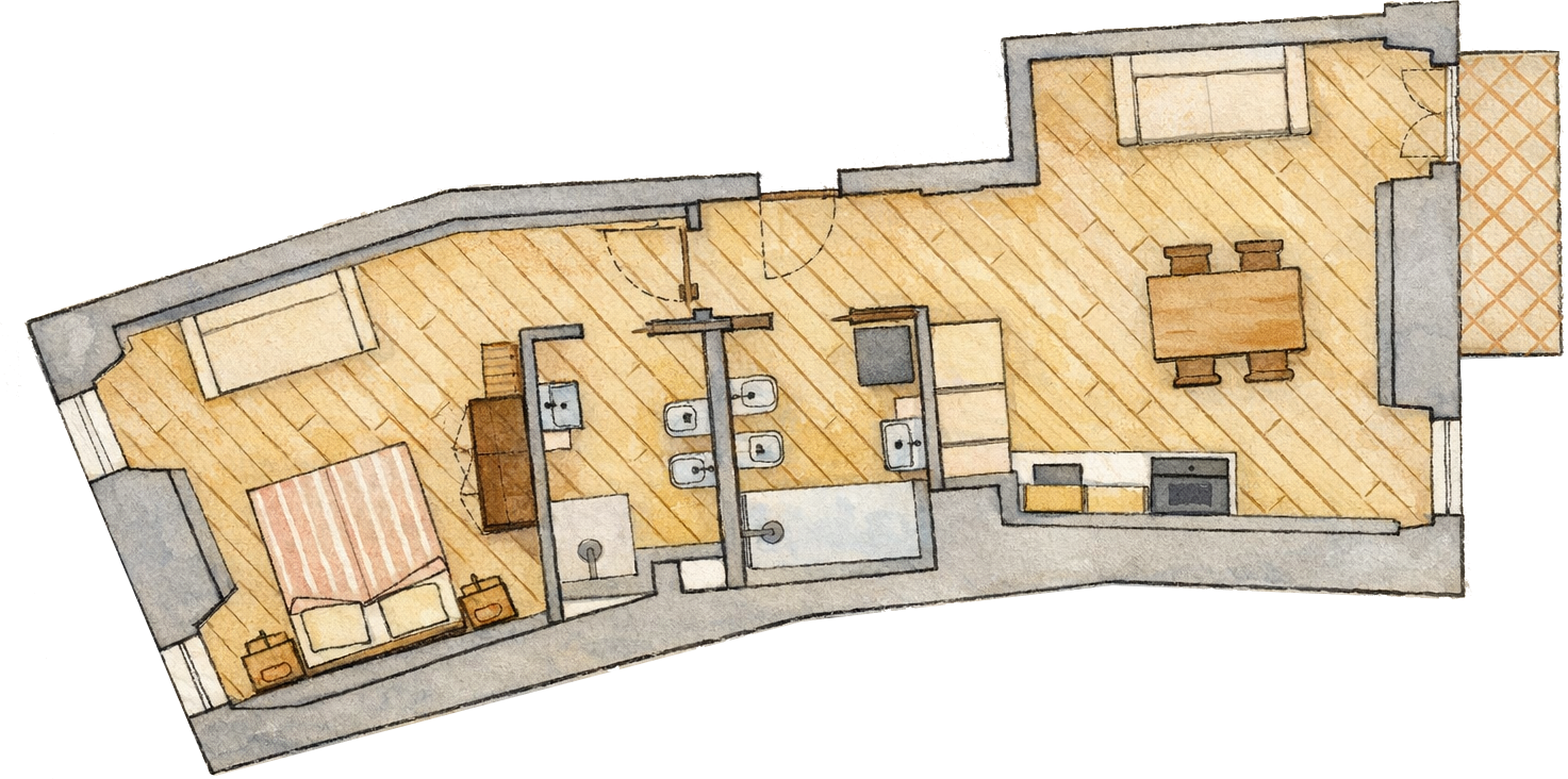 Bilocale Superior con balcone | Equilibrio